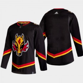 Calgary Flames Hockeydrakt Blank 2020-2021 Reverse Retro Authentic - Herre